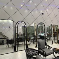 آینه قدی آینه ایستاده آینه آرایشگاه آینه باشگاه|آینه|رامجین, |دیوار