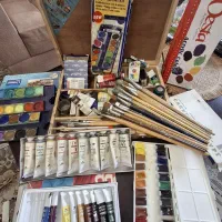 وسایل نقاشی و پتینه