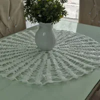 میز ناهار خوری چهار نفره کرم رنگ