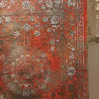 تابلو برجسته دکوراتیو با تکسچر(طرح فرشِ کهنه نما)