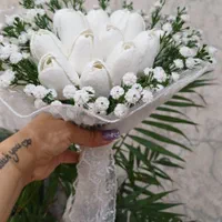 دسته گل عروس مصنوعی|گل مصنوعی|ری, دولتآباد|دیوار