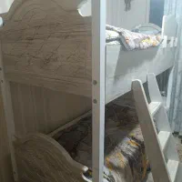 تخت چوبی دو طبقه|تخت و سرویس خواب|تهران, هفت چنار|دیوار