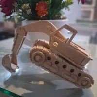 بیل مکانیکی چوبی|اسباببازی|ورزنه, |دیوار