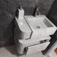 روشویی سرامیکی مدرن مدل دیواری طرح تیفانی|لوازم سرویس بهداشتی|همدان, |دیوار