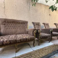 فروش مبل هفت نفره|مبلمان خانگی و میز عسلی|اصفهان, باغ دریاچه|دیوار