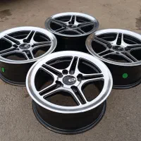 رینگ اسپرت پژو مدل 5پر بنزی برندSWسایز15درحد آکبند|قطعات یدکی و لوازم جانبی|تهران, هاشم‌آباد|دیوار