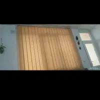 ۲عدد پرده عمودی تمیز|پرده، رانر، رومیزی|برازجان, |دیوار
