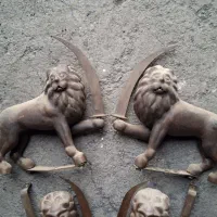 یک جفت  شیر استاد جوهریان