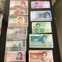 ست بی نظیر و کلکسیونی اسکناس ۹ جفت ، ۱۲ مدل اسکناس