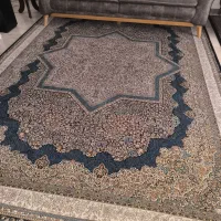 دوتخته فرش نه متری سورمه ای