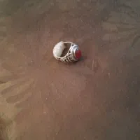 انگشتر عقیق سرخ (یمنی) نقره 825