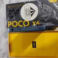 گوشی شیائومی Poco X6 5G درحدنو نو حافظهٔ 512 رام12|موبایل|تهران, کیانشهر|دیوار