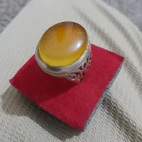 انگشتره نقره و فیروزه اصل