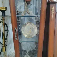 میز کنسول و میز تلویزیون و ۲عدد ویترین کوچک|بوفه، ویترین، کنسول|ری, شهید بهشتی|دیوار