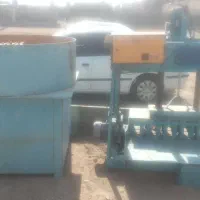 دستگاه بلوک زنی نیم اوتوماتیک ومیکسر|ماشینآلات صنعتی|ریگان, |دیوار