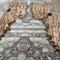 کنار پرده ای زیبا|پرده، رانر، رومیزی|فرخ‌شهر, |دیوار