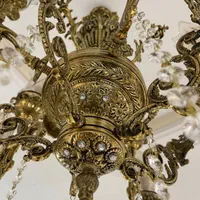 لوستر «برنج وبرنز اصل»|لوستر و چراغ آویز|شیراز, شهرک گلستان|دیوار