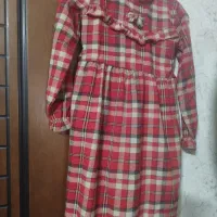 پیراهن یلدایی دخترانه پارچه کشمیر