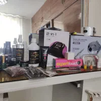 وسایل کاشت ناخن نو استفاده نشده