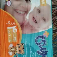 پوشک سایز 4 مارک مرسی و مولفیکس و ببم و پرمیس