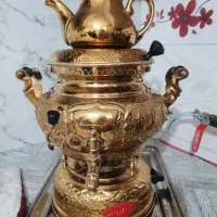 سماور وکتری قوری درحدکم استفاده شده|سماور، چایساز، قهوهساز|اهر, |دیوار