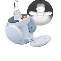 چراغ اضطراری شارژی خورشیدی تاشو