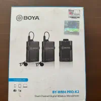 میکروفن بی سیم بویا مدل WM4 PRO K2|صوتی و تصویری|تهران, سنائی|دیوار