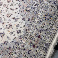 ۹متری دستبافت کاشان کرم مارک دار در حد نو|فرش|تهران, جهاد|دیوار