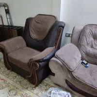 مبل راحتی هفت نفره|مبلمان خانگی و میز عسلی|ملک‌آباد, |دیوار