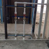 لوله کشی آب و فاضلاب و نصب پمپ