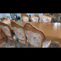 میز ناهار خوری ۸ نفره سلطنتی