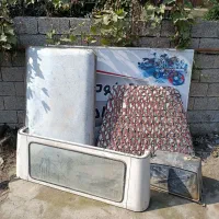 قطعات لندرور نیم موتور و سقف بازو نیم تن