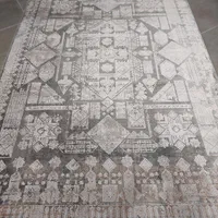فرش وینتیج نقشه هریس طوسی کرم مدرن|فرش|تهران, شهرک غرب|دیوار