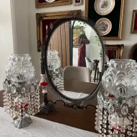 اینه و شمعدان ایتالیایی