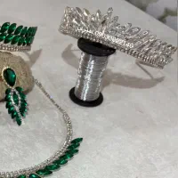 ست اکسسوری و تاج عروسی نامزدی