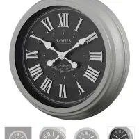 ساعت دیواری فلزی مارک لوتوس