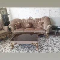 مبل هفت نفر|مبلمان خانگی و میز عسلی|صحنه, |دیوار