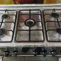 گاز 5 شعله طرح فر