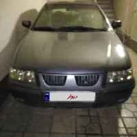 سمند ۱۳۸۷ خاکستری رنگ