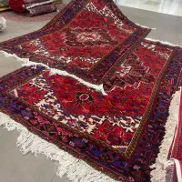 فرش دستباف (بساک) جفت ۶ متری مهربان ضخیم