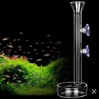 ظرف غذا شیرمپ و انواع ماهی وورودی خروجی شیشه یی