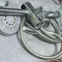 دوش حمام چند اصلی با شیلنگ استیل درجه یک|لوازم حمام|دورود, |دیوار