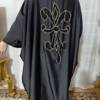 مانتو عابایی جنس ساتن اصلی