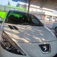 207 مدل 1400 سقف پانا|خودرو سواری و وانت|طبقده, |دیوار