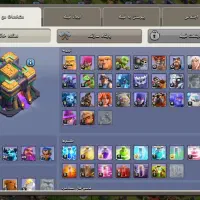 اکانت کلش اف کلنز لول ۱۸۰|کنسول، بازی ویدئویی و آنلاین|تهران, حکیمیه|دیوار