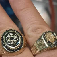 4عددانگشترطلا به وزن51گرم