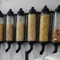 یه تعداد قفسه حبوبات با سیلو. ترازو به فروش میرسد|فروشگاه و مغازه|رشت, حمیدیان|دیوار