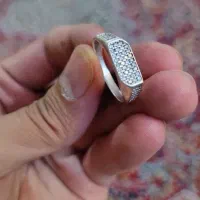 حلقه نقره مخرج کاری شده|جواهرات|تهران, جیحون|دیوار
