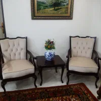 مبل دونفره با میزعسلی