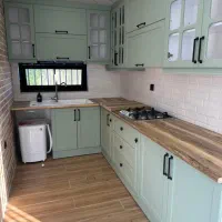 کابینت زیتونی نئوکلاسیک|مصالح و تجهیزات ساختمان|بابل, |دیوار